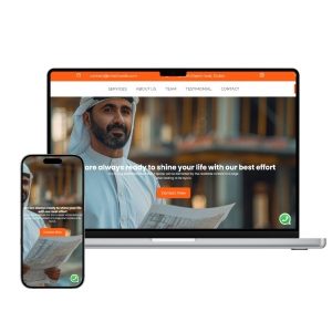 Affordable Construction Company Website Dubai | 24h Delivery